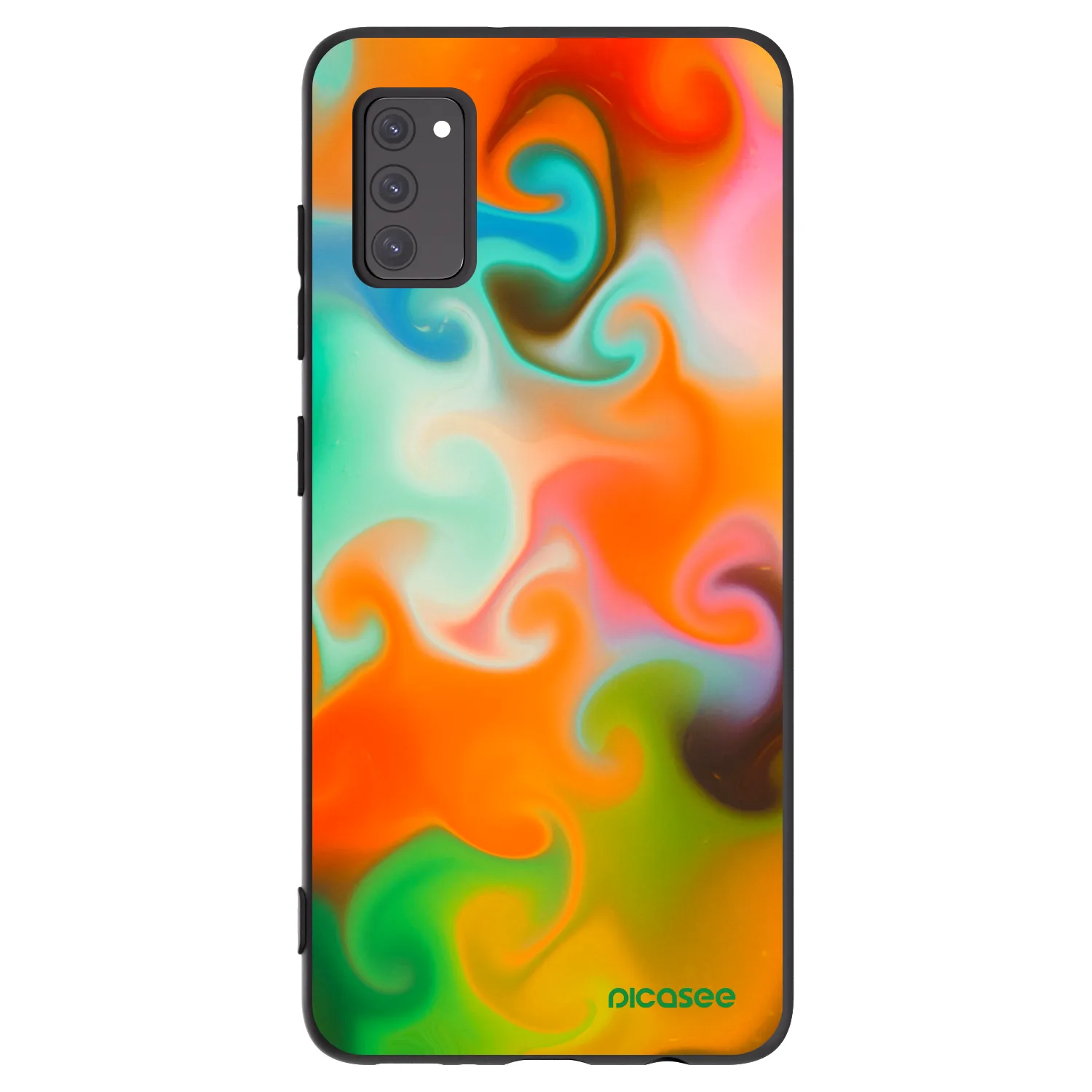 Picasee crna silikonska maskica za Samsung Galaxy A41 A415F - Juice