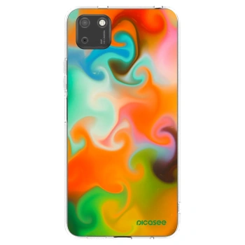 Picasee silikonska prozirna maskica za Huawei Y5P - Juice