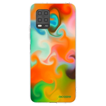 Picasee silikonska prozirna maskica za Xiaomi Mi 10 Lite - Juice