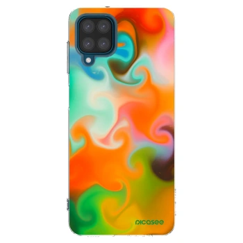 Picasee silikonska prozirna maskica za Samsung Galaxy A12 A125F - Juice
