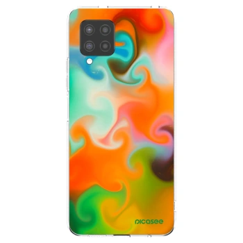 Picasee silikonska prozirna maskica za Samsung Galaxy A42 A426B - Juice