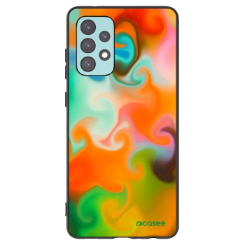 Picasee crna silikonska maskica za Samsung Galaxy A72 A725F - Juice
