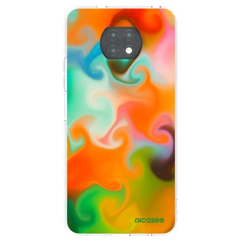 Picasee silikonska prozirna maskica za Xiaomi Redmi Note 9T - Juice