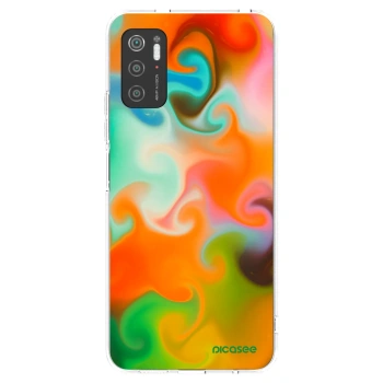 Picasee silikonska prozirna maskica za Xiaomi Poco M3 Pro 5G - Juice