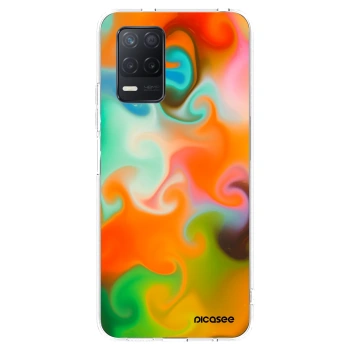 Picasee silikonska prozirna maskica za Realme 8 5G - Juice