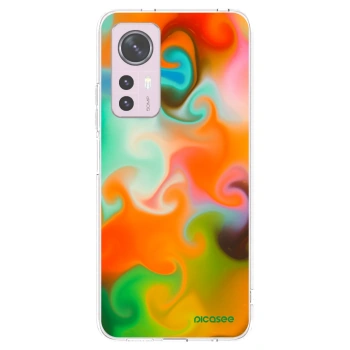 Picasee silikonska prozirna maskica za Xiaomi 12 - Juice