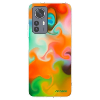 Picasee silikonska prozirna maskica za Xiaomi 12 Pro - Juice