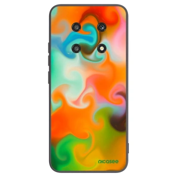 Picasee crna silikonska maskica za Honor Magic4 Lite 5G - Juice