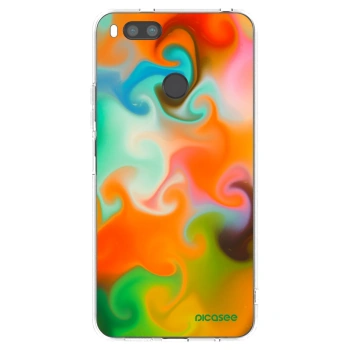 Picasee silikonska prozirna maskica za Xiaomi Redmi A1 - Juice