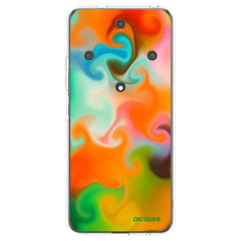 Picasee silikonska prozirna maskica za Honor Magic5 Lite 5G - Juice