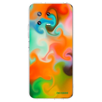 Picasee silikonska prozirna maskica za Xiaomi 13 Pro - Juice