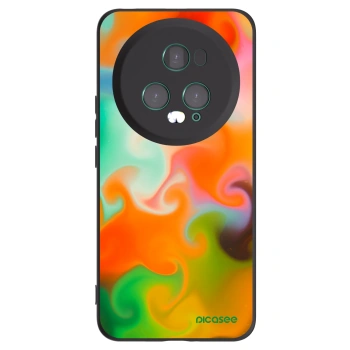 Picasee crna silikonska maskica za Honor Magic5 Pro - Juice