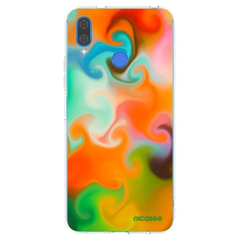 Picasee silikonska prozirna maskica za Huawei Nova 3 - Juice