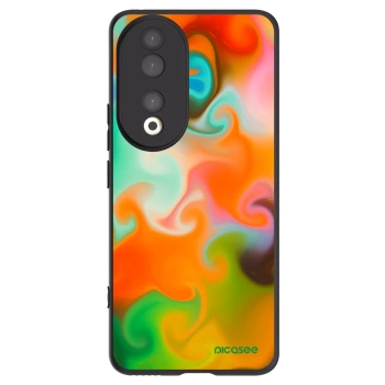 Picasee crna silikonska maskica za Honor 90 5G - Juice