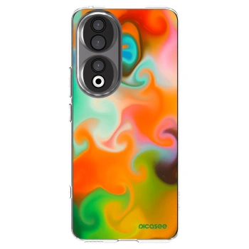 Picasee silikonska prozirna maskica za Honor 90 5G - Juice