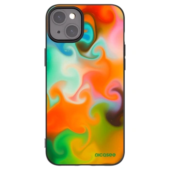 Picasee crna silikonska maskica za Apple iPhone 15 Plus - Juice