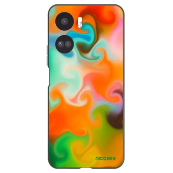 Picasee crna silikonska maskica za Honor 90 Lite 5G - Juice