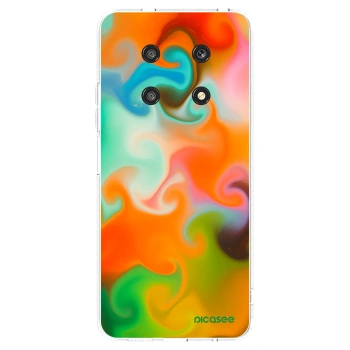 Picasee silikonska prozirna maskica za Honor Magic4 Lite 5G - Juice