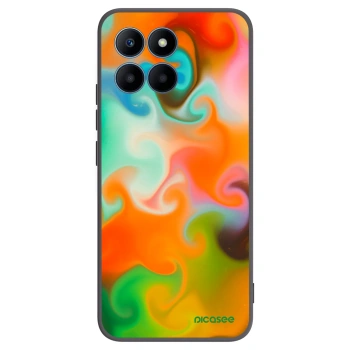 Picasee crna silikonska maskica za Honor 70 Lite - Juice