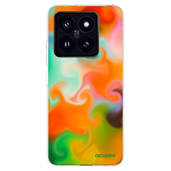 Picasee silikonska prozirna maskica za Xiaomi 14 Pro - Juice