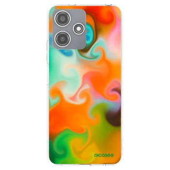 Picasee silikonska prozirna maskica za Xiaomi Redmi 12 5G - Juice