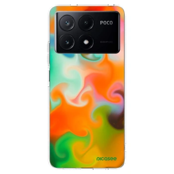 Picasee silikonska prozirna maskica za Xiaomi Poco X6 Pro - Juice