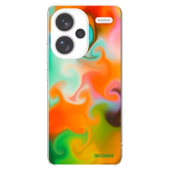 Picasee silikonska prozirna maskica za Xiaomi Redmi Note 13 Pro+ 5G - Juice