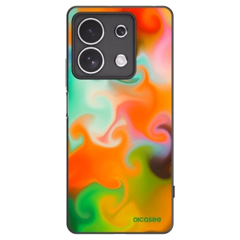 Picasee crna silikonska maskica za Xiaomi Redmi Note 13 4G - Juice