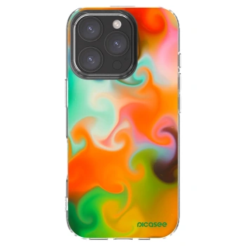 Picasee silikonska prozirna maskica za Apple iPhone 16 Pro - Juice