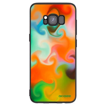 Picasee crna silikonska maskica za Samsung Galaxy S8 G950F - Juice