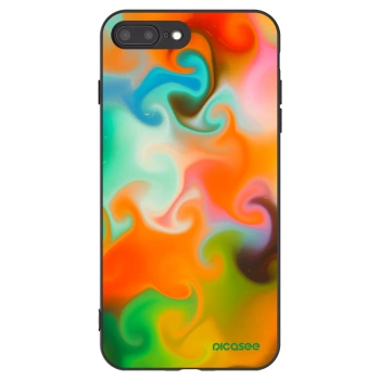 Picasee crna silikonska maskica za Apple iPhone 8 Plus - Juice