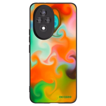 Picasee crna silikonska maskica za Honor 200 Pro 5G - Juice