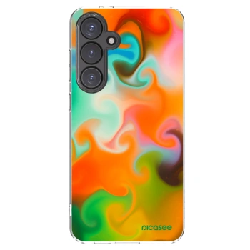 Picasee silikonska prozirna maskica za Samsung Galaxy S24 FE S721B - Juice