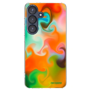 Picasee silikonska prozirna maskica za Samsung Galaxy S25 5G - Juice