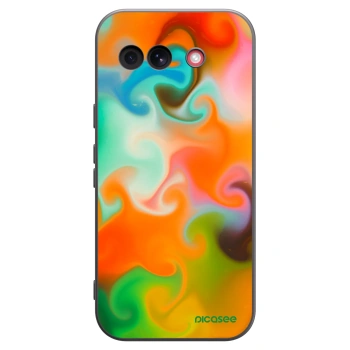 Picasee crna silikonska maskica za Google Pixel 10a - Juice