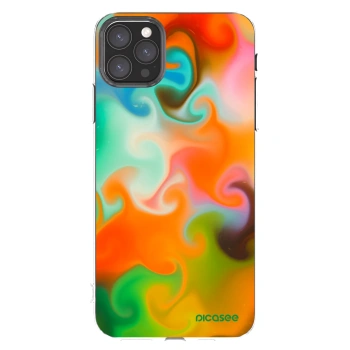 Picasee silikonska prozirna maskica za Apple iPhone 11 Pro Max - Juice
