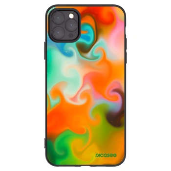 Picasee crna silikonska maskica za Apple iPhone 11 Pro Max - Juice