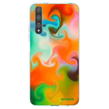 Picasee silikonska prozirna maskica za Huawei Nova 5T - Juice