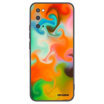 Picasee crna silikonska maskica za Samsung Galaxy S20 G980F - Juice