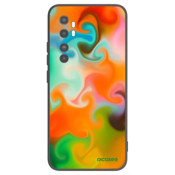 Picasee crna silikonska maskica za Xiaomi Mi Note 10 Lite - Juice