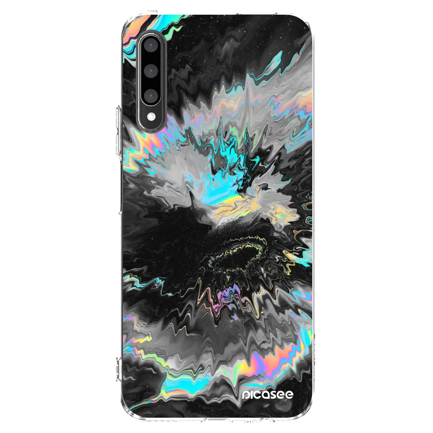 Picasee silikonska prozirna maskica za Honor 9X Pro - Magnetic