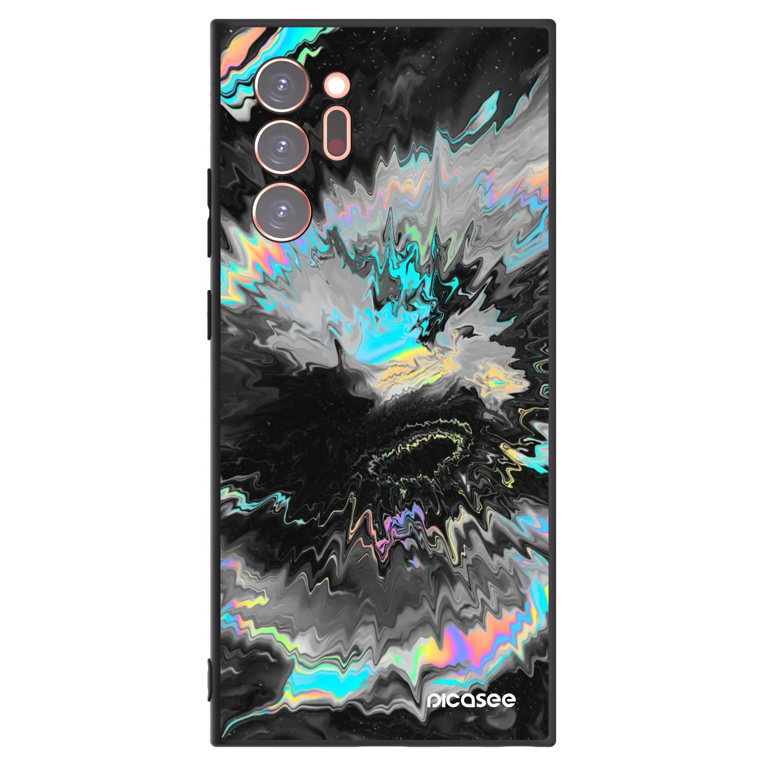 Picasee crna silikonska maskica za Samsung Galaxy Note 20 Ultra - Magnetic