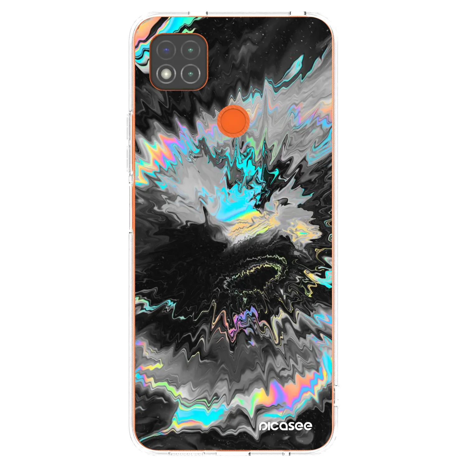 Picasee silikonska prozirna maskica za Xiaomi Redmi 9C - Magnetic