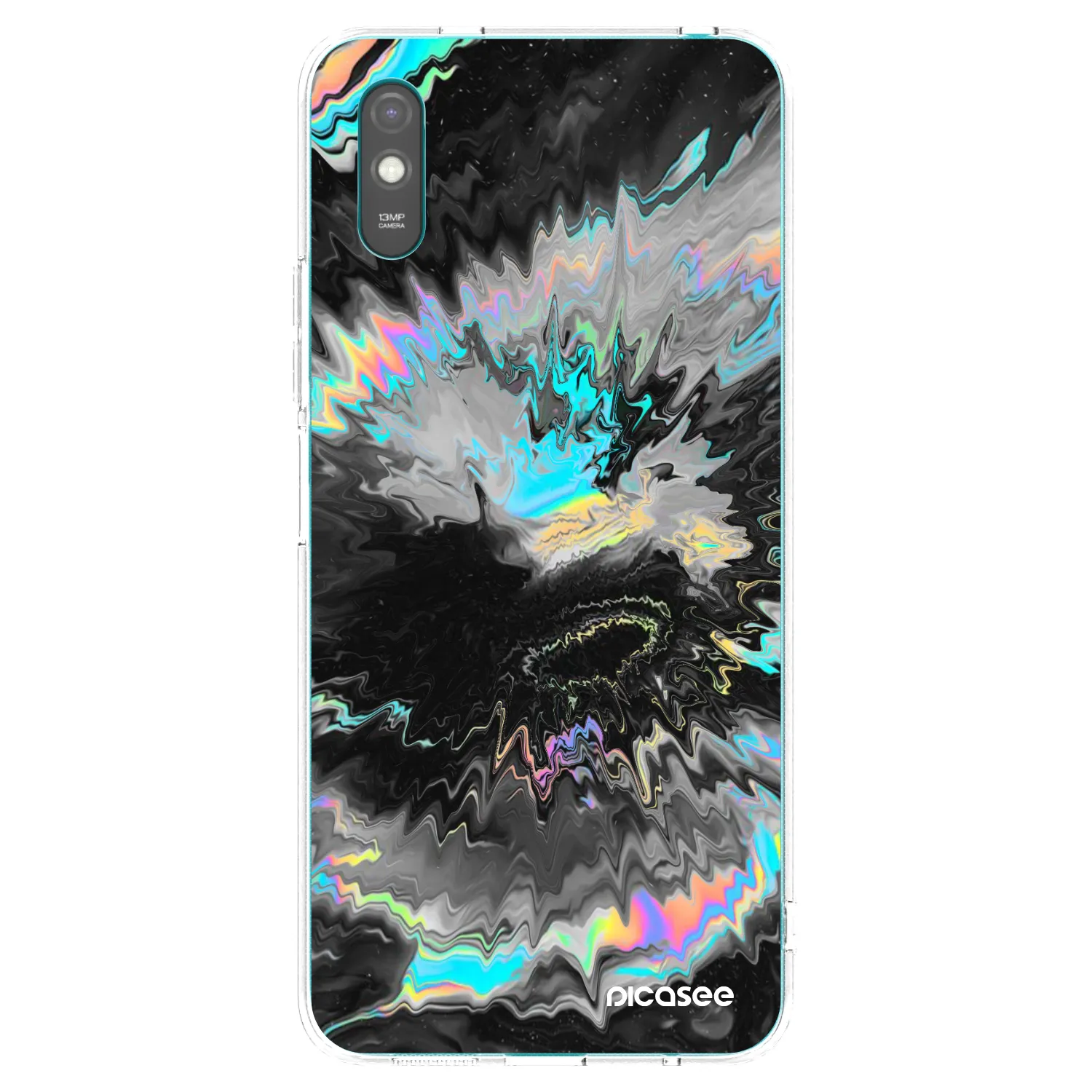 Picasee silikonska prozirna maskica za Xiaomi Redmi 9A - Magnetic