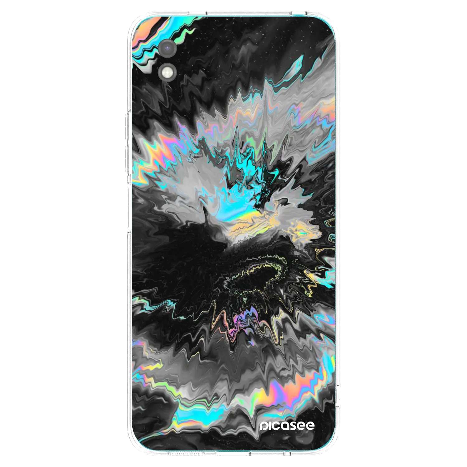Picasee crna silikonska maskica za Xiaomi Redmi 9A - Magnetic
