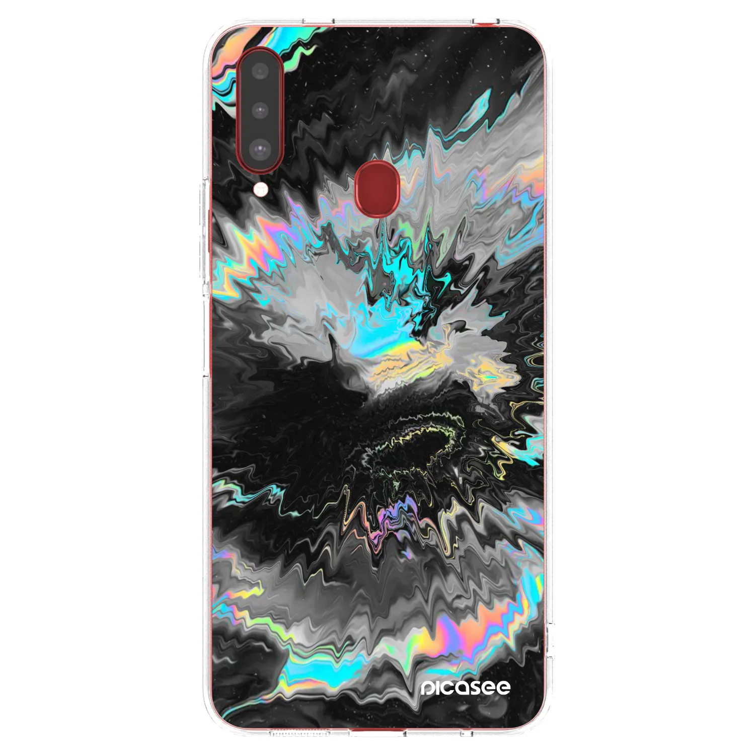 Picasee silikonska prozirna maskica za Samsung Galaxy A20s - Magnetic