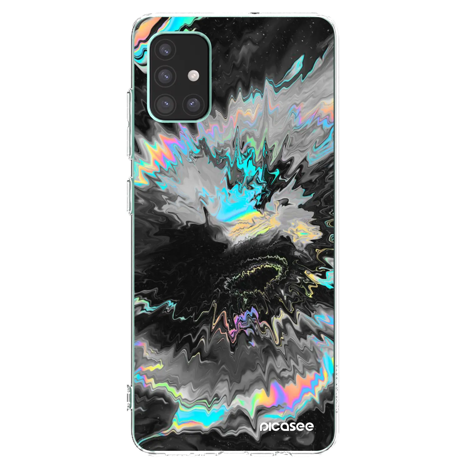 Picasee silikonska prozirna maskica za Samsung Galaxy M51 M515F - Magnetic