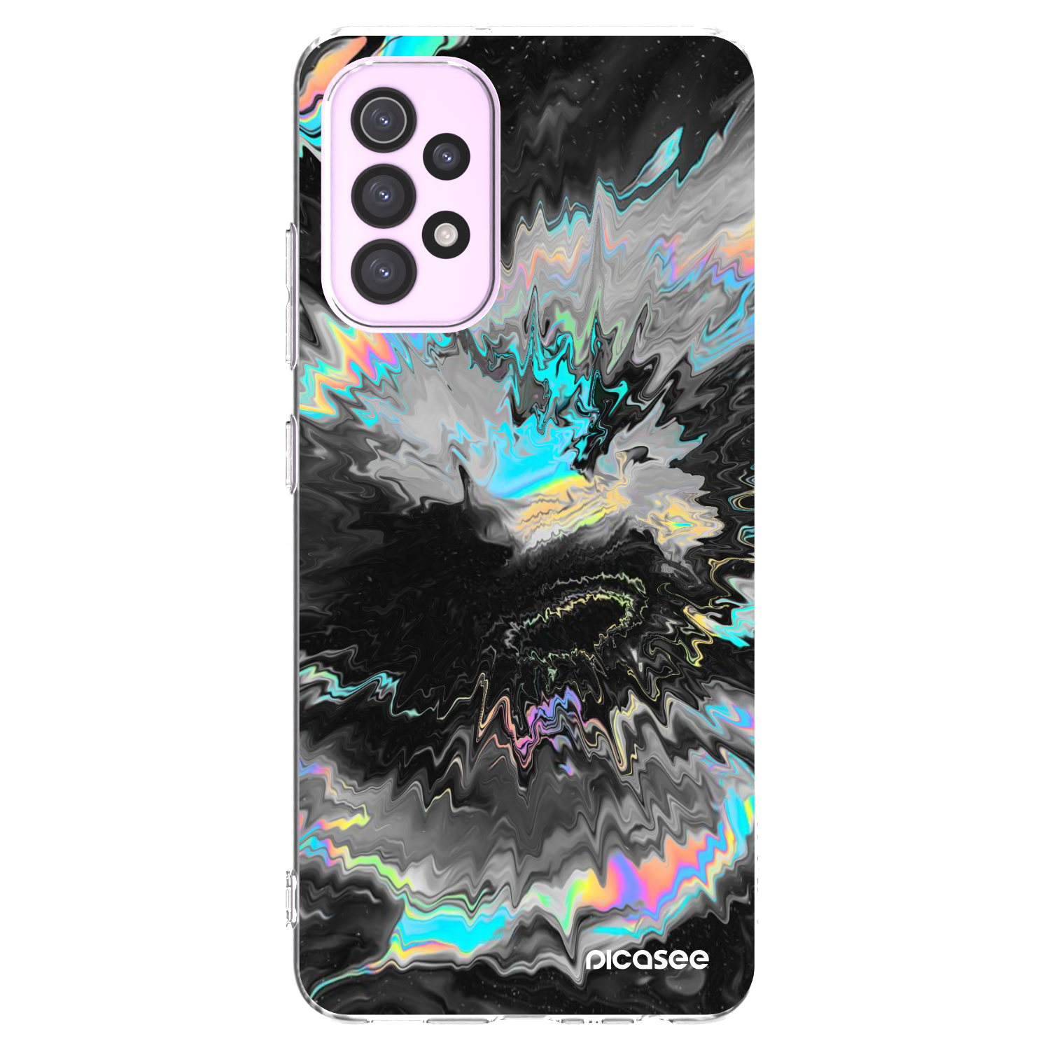 Picasee silikonska prozirna maskica za Samsung Galaxy A32 5G A326B - Magnetic