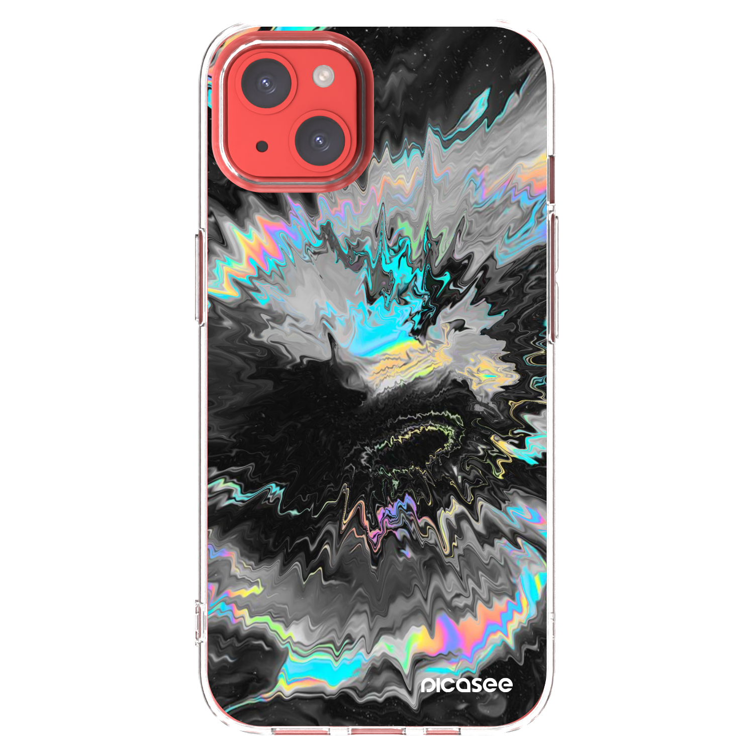 Picasee silikonska prozirna maskica za Apple iPhone 13 - Magnetic