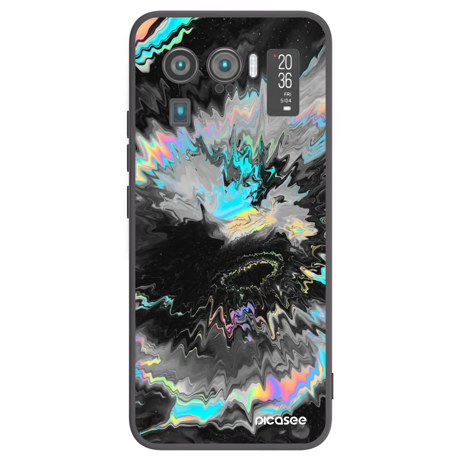 Picasee crna silikonska maskica za Xiaomi Mi 11 Ultra - Magnetic